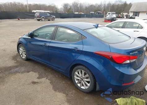 2015 Hyundai Elantra Se from USA, damaged, VIN KMHDH4AE8FU350744